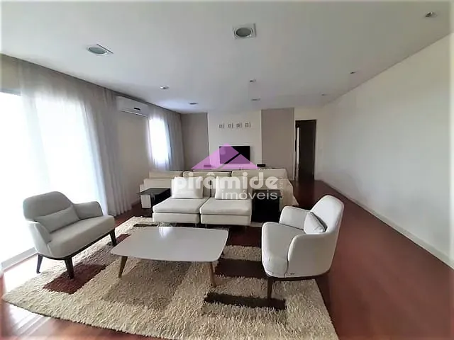 Apartamento com 259m² 3 quartos e 5 banheiros, para alugar, no bairro Vila Ema em São José dos Campos