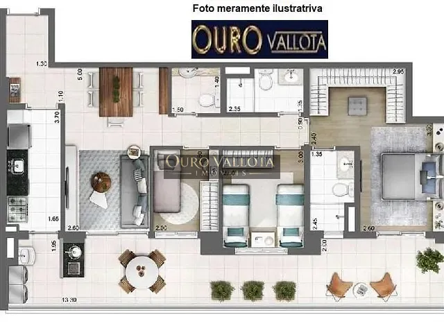 Apartamento 3 quartos e 3 banheiros, à venda, no bairro Vila Gumercindo em São Paulo