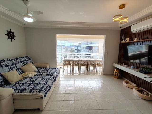Apartamento 3 quartos e 2 banheiros, à venda, no bairro Albatróz em Bertioga