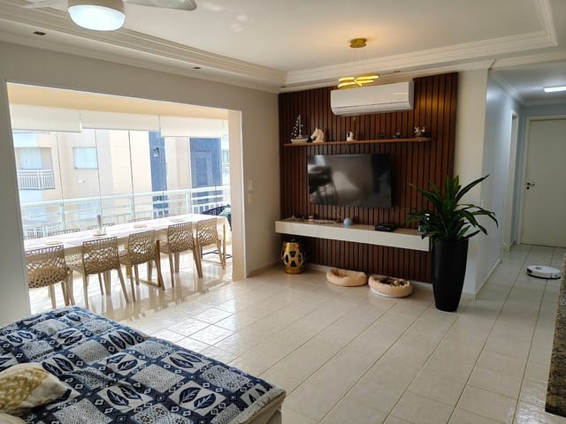 Apartamento 3 quartos e 2 banheiros, à venda, no bairro Albatróz em Bertioga