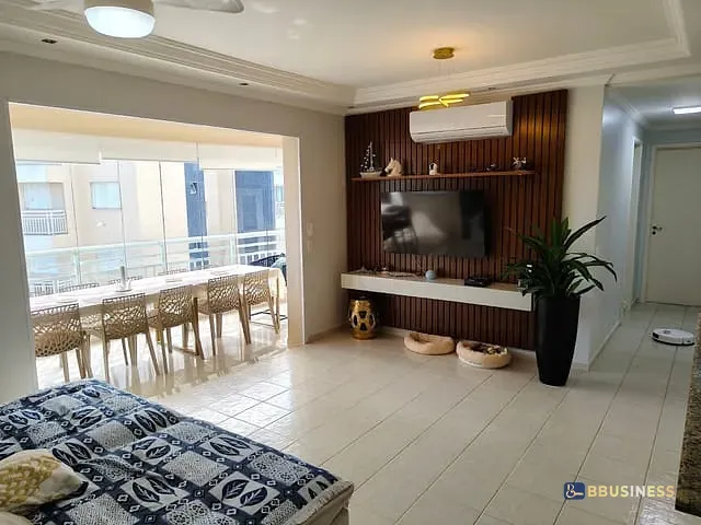 Apartamento 3 quartos e 2 banheiros, à venda, no bairro Albatróz em Bertioga