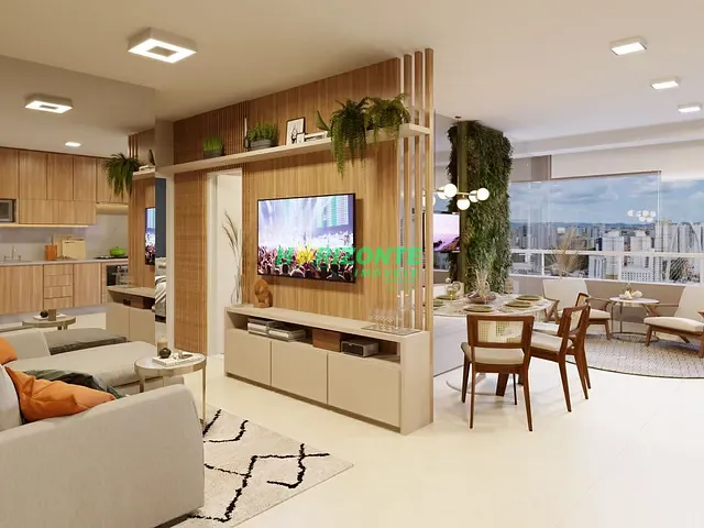 Apartamento com 64m² 2 quartos e 2 banheiros, à venda, no bairro Jardim das Colinas em São José dos Campos