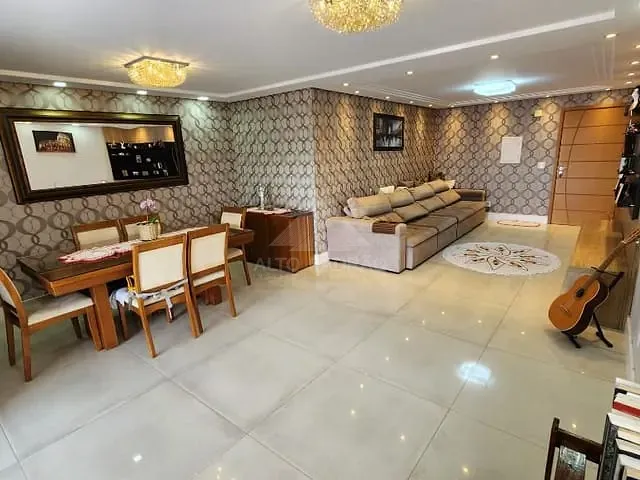 Apartamento 3 quartos e 3 banheiros, à venda, no bairro Vila Bocaina em Mauá