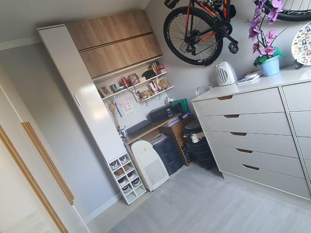 Apartamento com 50m² 2 quartos e 1 banheiro, à venda, no bairro Vila Palmares em Santo André