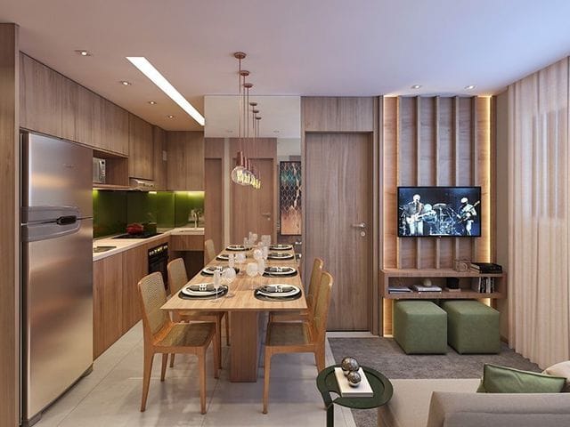 Foto do Apartamento - Apartamento à venda 2 Quartos, 33.95M², Rio Bonito, São Paulo - SP | Lares e Andares Imóveis
