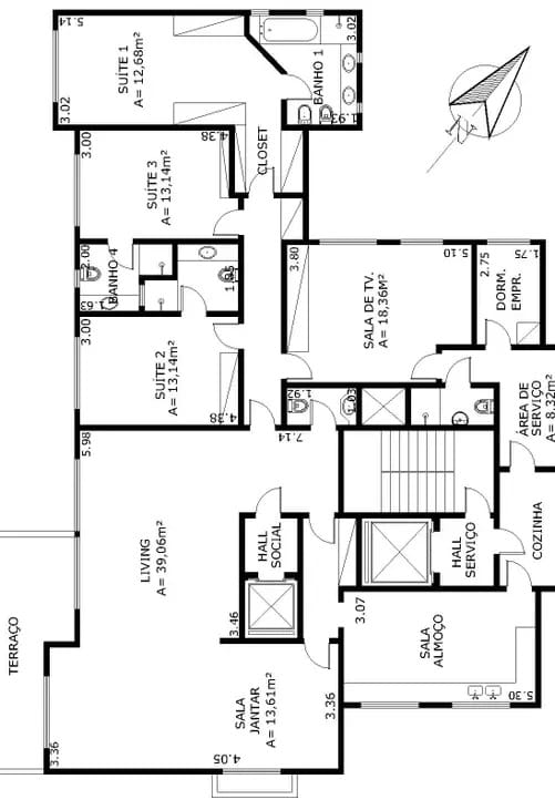 Apartamento, 4 quartos, 240 m² - Foto 27