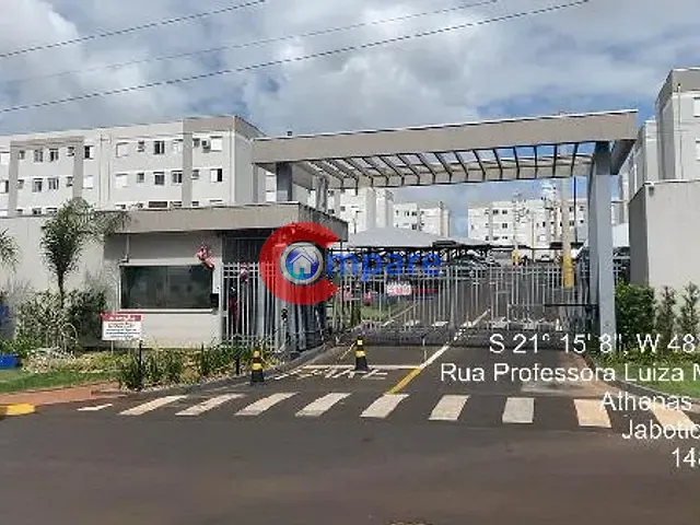Apartamento com 88m² 2 quartos e 1 banheiro, à venda, no bairro ATHENAS PAULISTA em Jaboticabal