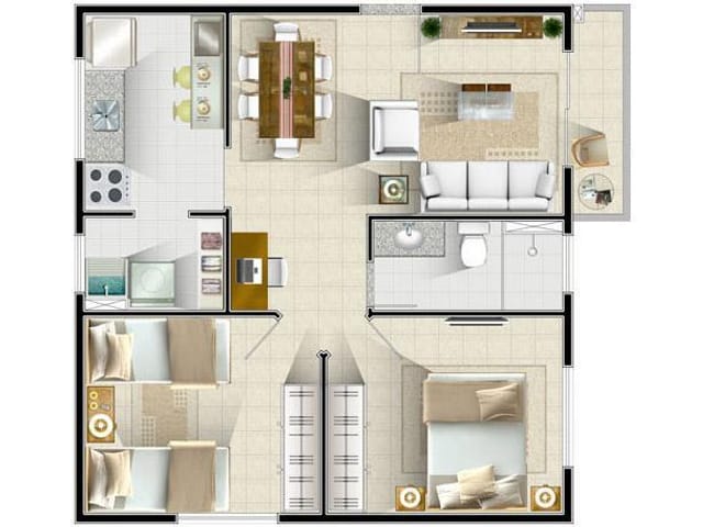 Foto do Apartamento - Apartamento residencial à venda, Residencial Bosque dos Ipês, São José dos Campos. | INDEPENDENCE NEGOCIOS IMOBILIARIOS LTDA
