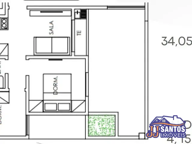 Apartamento 2 quartos e 1 banheiro, à venda, no bairro Vila São Nicolau em São Paulo