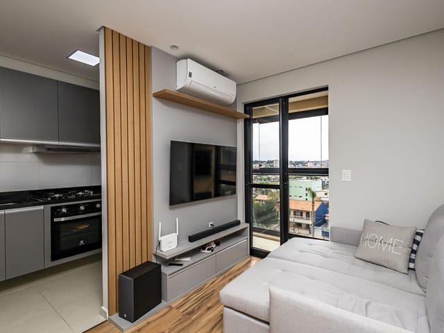 Apartamento 2 quartos e 1 banheiro, à venda, no bairro Tingui em Curitiba