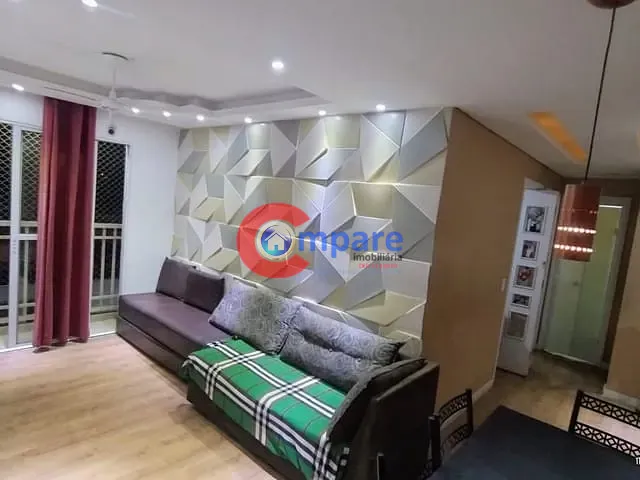 Apartamento 2 quartos e 1 banheiro, à venda, no bairro Cumbica em Guarulhos