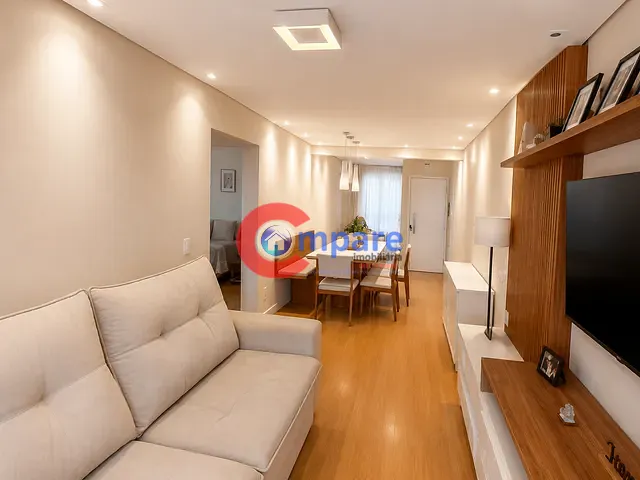 Apartamento com 74m² 2 quartos e 1 banheiro, à venda, no bairro Maia em Guarulhos