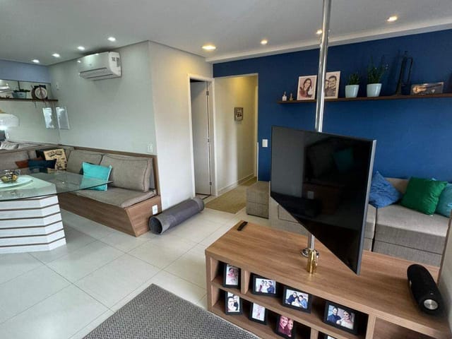 Apartamento com 73m² 3 quartos e 2 banheiros, à venda ou para alugar, no bairro Osvaldo Cruz em São Caetano do Sul