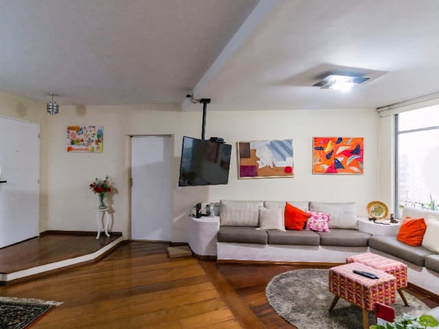 Apartamento com 130m² 3 quartos e 2 banheiros, à venda, no bairro Vila Andrade em São Paulo