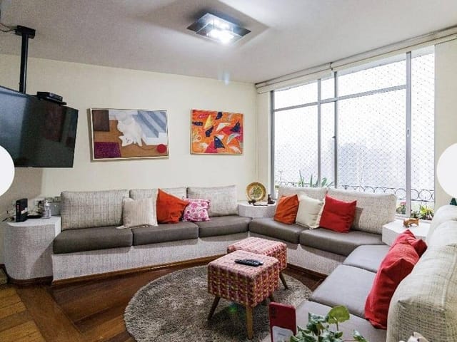 Apartamento com 130m² 3 quartos e 2 banheiros, à venda, no bairro Vila Andrade em São Paulo