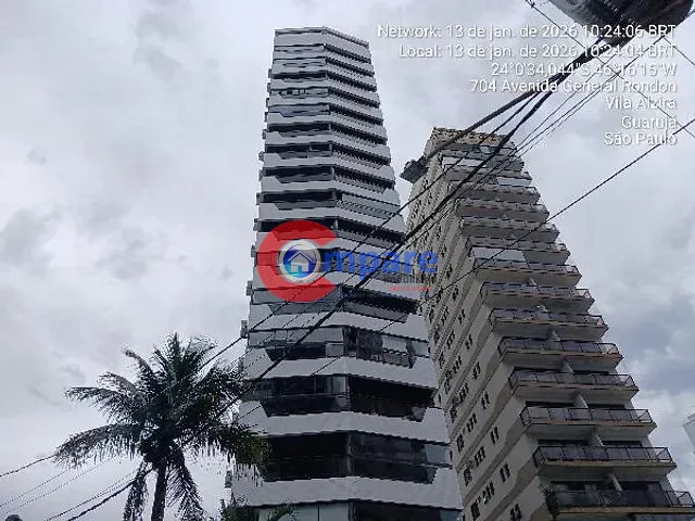 Apartamento com 174m² 3 quartos e 1 banheiro, à venda, no bairro VILA ALZIRA em Guaruja