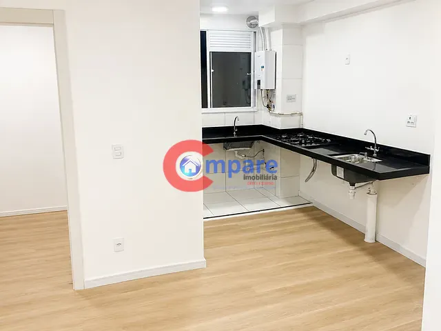 Apartamento com 41m² 2 quartos e 1 banheiro, para alugar, no bairro Centro em Guarulhos