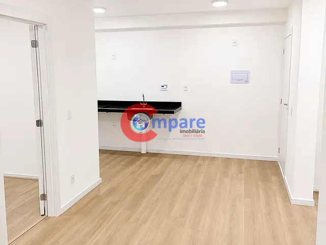 Apartamento com 41m² 2 quartos e 1 banheiro, para alugar, no bairro Centro em Guarulhos