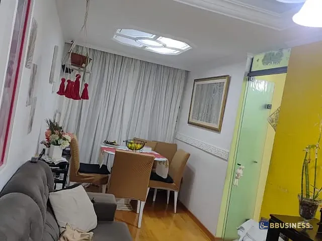 Apartamento com 60m² 2 quartos e 1 banheiro, à venda, no bairro Mauá em São Caetano do Sul