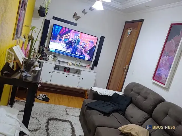 Apartamento com 60m² 2 quartos e 1 banheiro, à venda, no bairro Mauá em São Caetano do Sul