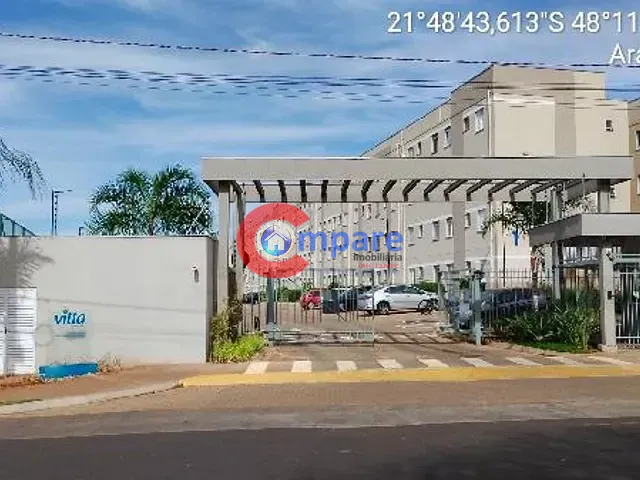 Apartamento com 87m² 2 quartos e 1 banheiro, à venda, no bairro CAMPOS VILLE em Araraquara