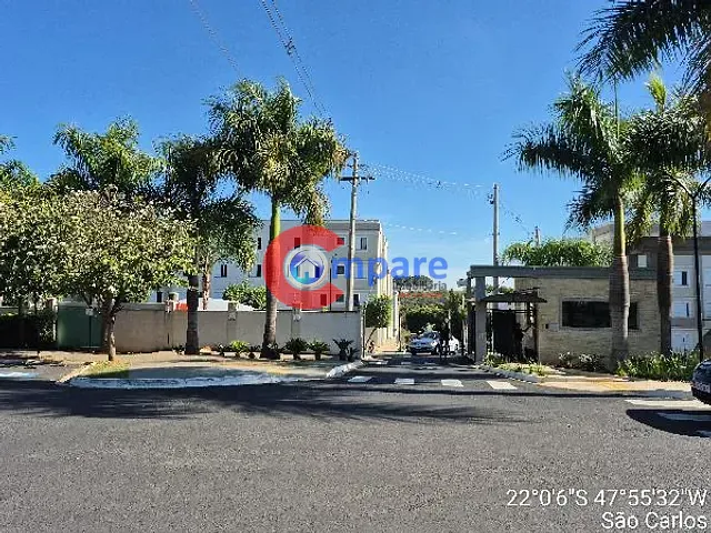 Apartamento com 94m² 2 quartos e 1 banheiro, à venda, no bairro RESIDENCIAL MONSENHOR ROMEU TORTORE em Sao Carlos