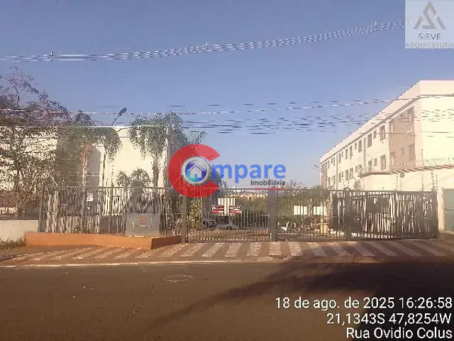 Apartamento com 84m² 2 quartos e 1 banheiro, à venda, no bairro JARDIM JOSE SAMPAIO JUNIOR em Ribeirao Preto
