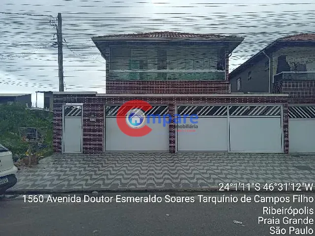 Apartamento com 53m² 2 quartos e 1 banheiro, à venda, no bairro Ribeirópolis em Praia Grande