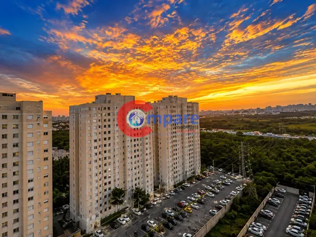 Apartamento com 45m² 2 quartos e 1 banheiro, à venda, no bairro Ponte Grande em Guarulhos