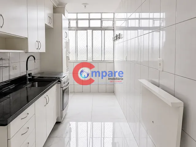Apartamento com 64m² 2 quartos e 1 banheiro, para alugar, no bairro VILA RIO DE JANEIRO em Guarulhos