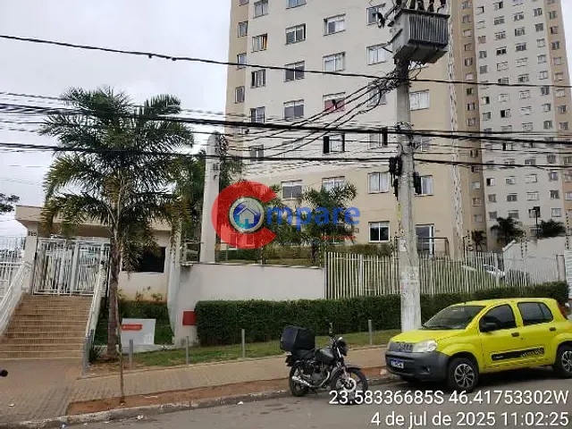 Apartamento com 48m² 2 quartos e 1 banheiro, à venda, no bairro Chacara Santa Etelvina em São Paulo