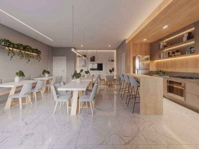 Apartamento com 155m² 3 quartos e 2 banheiros, à venda, no bairro Jardim Carvalho em Ponta Grossa