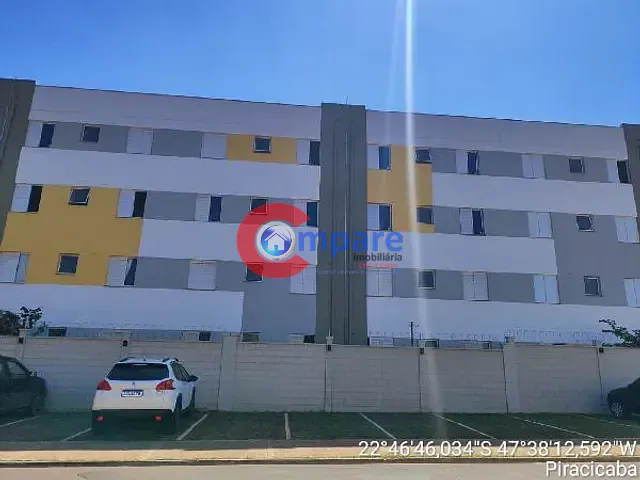 Apartamento com 91m² 2 quartos e 1 banheiro, à venda, no bairro Água Branca em Piracicaba