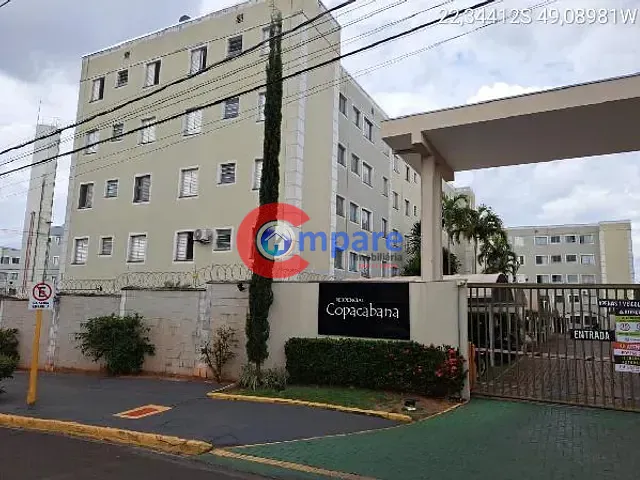 Apartamento com 84m² 2 quartos e 1 banheiro, à venda, no bairro Jardim Terra Branca em Bauru