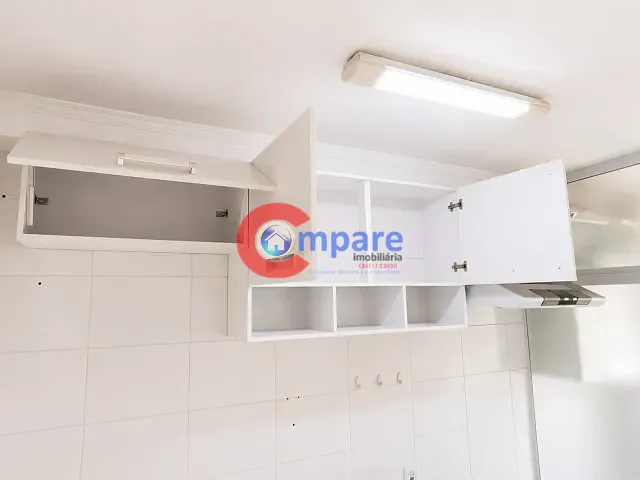 Apartamento com 47m² 2 quartos e 1 banheiro, para alugar, no bairro Vila Augusta em Guarulhos