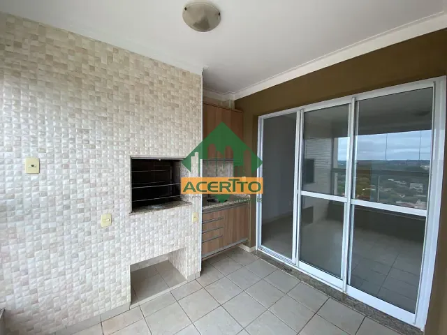 Apartamento 3 quartos e 3 banheiros, à venda ou para alugar, no bairro Jardim Paulista em Araçatuba