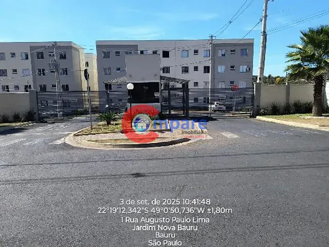 Apartamento com 72m² 2 quartos e 1 banheiro, à venda, no bairro PARQUE PAULISTA em Bauru