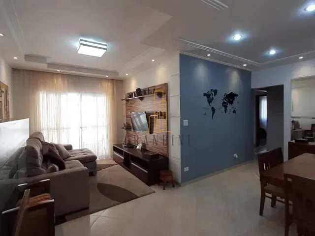 Apartamento 3 quartos e 2 banheiros, à venda, no bairro Jardim em Santo André