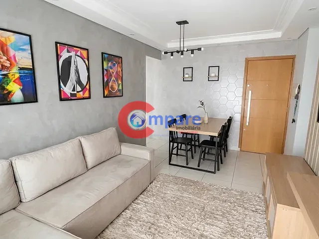 Apartamento com 69m² 2 quartos e 1 banheiro, à venda, no bairro Vila Nossa Senhora de Fátima em Guarulhos