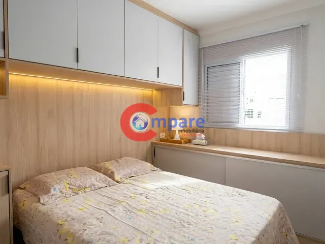 Apartamento com 69m² 2 quartos e 1 banheiro, à venda, no bairro Vila Nossa Senhora de Fátima em Guarulhos