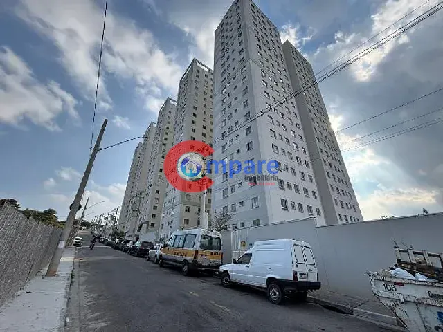 Apartamento com 64m² 2 quartos e 1 banheiro, à venda, no bairro POUSADA DOS BANDEIRANTES em Carapicuiba