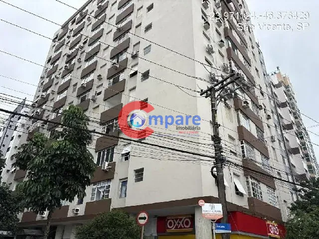 Apartamento com 53m² 1 quarto e 1 banheiro, à venda, no bairro Centro em São Vicente