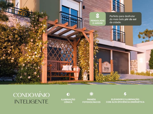Apartamento 1 quarto e 2 banheiros, à venda, no bairro Pousada da Neve em Nova Petrópolis