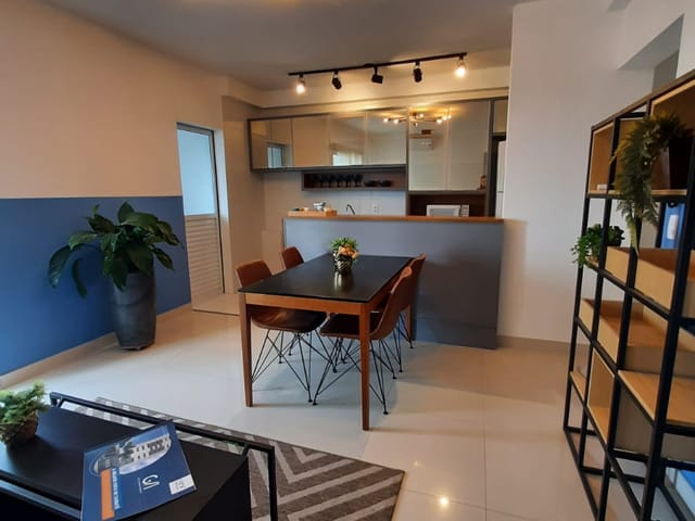Apartamento com 62m² 2 quartos e 1 banheiro, à venda, no bairro Jardim Bela Vista em Taubaté