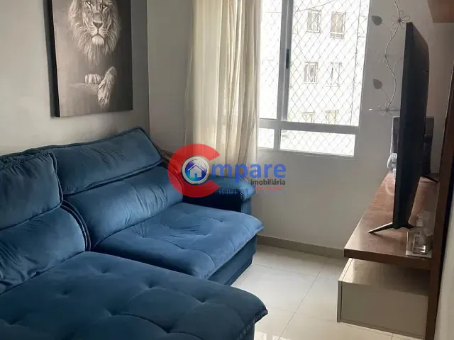 Apartamento com 45m² 2 quartos e 1 banheiro, à venda, no bairro Ponte Grande em Guarulhos