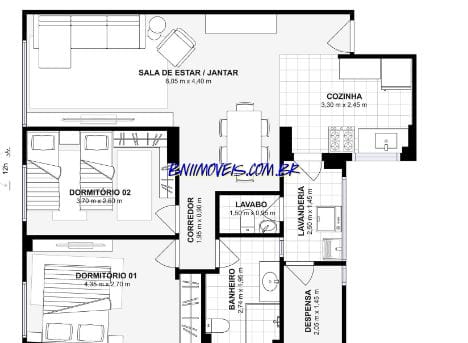 Apartamento, 2 quartos, 71 m² - Foto 17