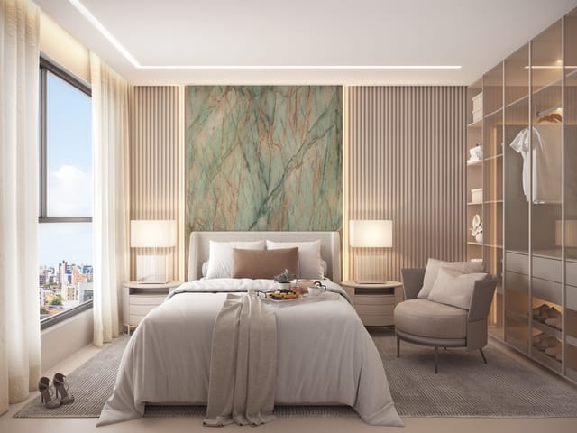 Apartamento com 29m² 1 quarto e 1 banheiro, à venda, no bairro Intermares em Cabedelo