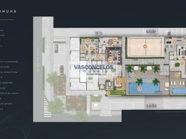 Apartamento com 64m² 2 quartos e 2 banheiros, à venda, no bairro Royal Park em São José dos Campos