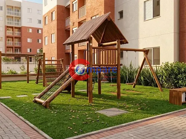 Apartamento 2 quartos e 1 banheiro, à venda, no bairro Jardim Rossi em Guarulhos