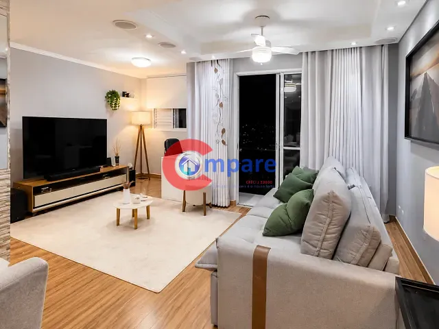Apartamento com 65m² 2 quartos e 1 banheiro, à venda, no bairro Gopoúva em Guarulhos